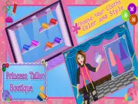Princess Tailor Boutique Games - Girl Games Screen Shot 0