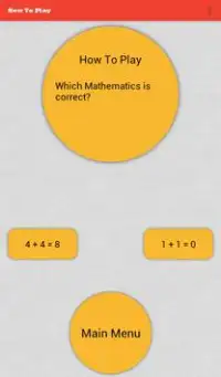 Basic Math Test Screen Shot 3