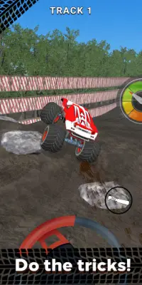 Monster Wheels 3D Screen Shot 1