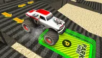 Camiones monster truck stunts Screen Shot 14