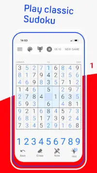 Sudoku - Classic Number Puzzles. Brain Challenge. Screen Shot 10