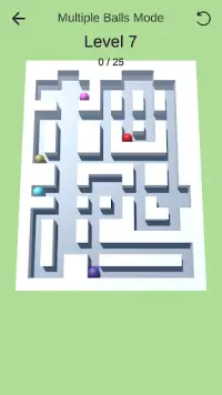 Color Fill 3D - Amazing maze puzzle game for free. Screen Shot 5