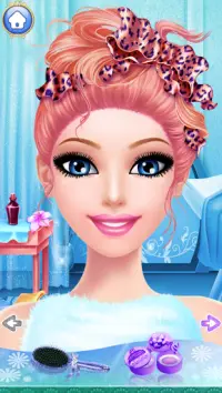 Ice Princess Sweet Doll Makeup and dressup game Screen Shot 2