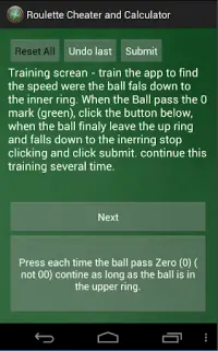 Roulette Predictor &Calculator Screen Shot 4