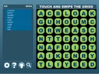 Word Search Tablet Free Version: fun words game Screen Shot 14