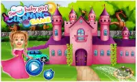 Sweet BabyGirl Princess Palace House Cleaning Game Screen Shot 0