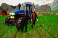 Real Tractor Driving Game 2020 - Farming Simulator Screen Shot 0