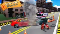 Ambulance Rescue Simulator: Emergency Drive Screen Shot 0