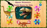 Jigsaw Dinosaurs Game for Kids Screen Shot 0