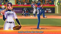 Baseball Clash: game tg thực Screen Shot 2