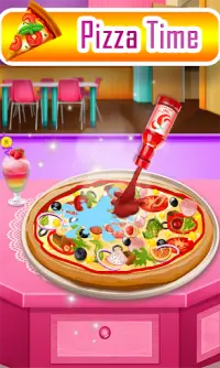Pizza maker chef-Good pizza Baking Cooking Game Screen Shot 0