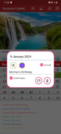 Tanzania Calendar 2024 Screen Shot 1