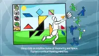 Kids Tangram Puzzles: Sports Screen Shot 0