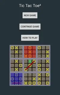 Tic Tac Toe Squared Screen Shot 1