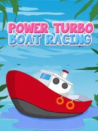 Power Turbo Top Boat Racing Fun Screen Shot 1