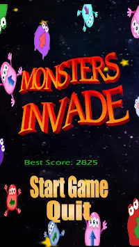 Monsters Invade Screen Shot 0