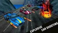 Traffic Car Shooter Racing Screen Shot 2