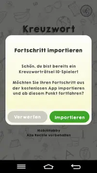 KreuzwortRätsel 10 Pro Screen Shot 1