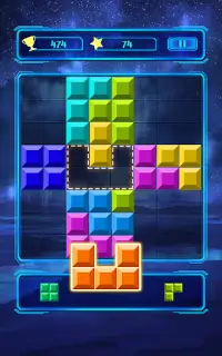 Brick block puzzle - Classic f Screen Shot 4