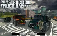Construction Truck Racing Screen Shot 0