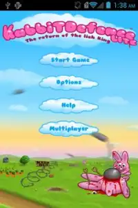 Rabbits defence Games Screen Shot 0