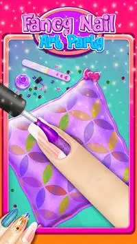 Fancy Nail Art Party - Manicure Games Screen Shot 2