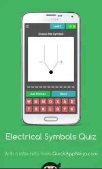 Electrical Symbols Quiz Screen Shot 2