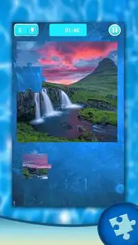 Водопад Игры Пазлы Screen Shot 1