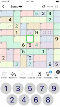 Todo Sudoku- 5 tipos de sudoku Screen Shot 3