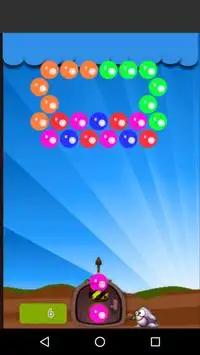 Bubble Shooter Game Screen Shot 0