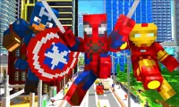 Mod vengers Superheroes zum Minecraft PE Screen Shot 0