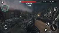 guerre mondiale jeux:arme à feu jeu de simulation Screen Shot 1