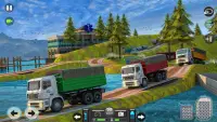 Mountain Cargo Truck Driving Screen Shot 2