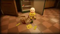 Horror Yellow Baby Game Screen Shot 1