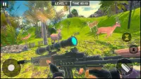 Rusa berburu game: sniper pemburu permainan Screen Shot 2