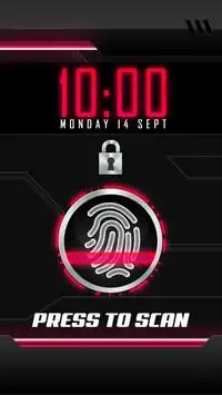 Fingerprint Lock Screen prank Screen Shot 1