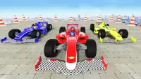 سباق سيارات الفورمولا المثيرة: سباقات في نهاية الم Screen Shot 4