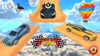 Omega Superhero Stunt Car Game Screen Shot 3