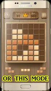 wood block puzzle gratis Screen Shot 3