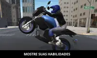 Jogo de moto com grau e corte Screen Shot 1