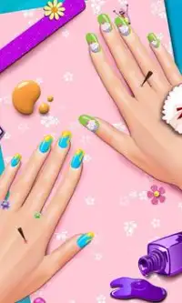 Beautiful Nails Art Girls Game Screen Shot 0