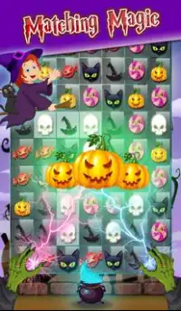 Match Halloween Witch Boom Screen Shot 1