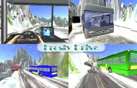 雪の丘バスドライブ3D Screen Shot 4