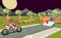 Jeu cascades vélo - Extreme Motocross Master Stunt Screen Shot 0