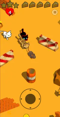 Rats vs Cats survive from cats attack Screen Shot 5