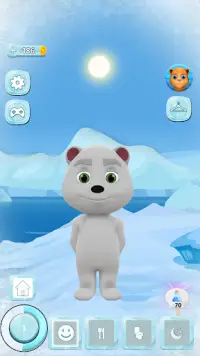 My Talking Bear Izzy - Virtual Pet Screen Shot 0