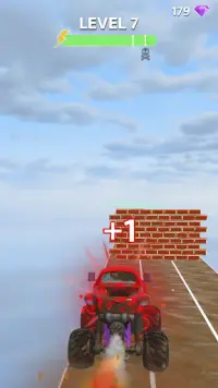Monster Truck Race Battle Screen Shot 1