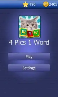 4 Pics 1 Word, What's The Word Screen Shot 0
