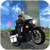 Traffic Police Bike Simulator 3D