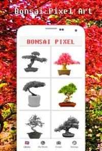 Color Bonsai Por Número - Pixel Art Screen Shot 0